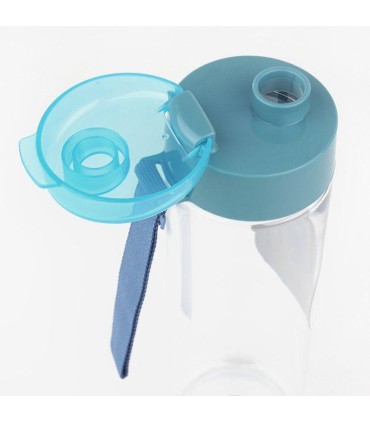 Botella personalizada azul