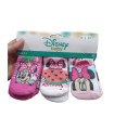 Pack 3 calcetines MINNIE COMBI GRIS