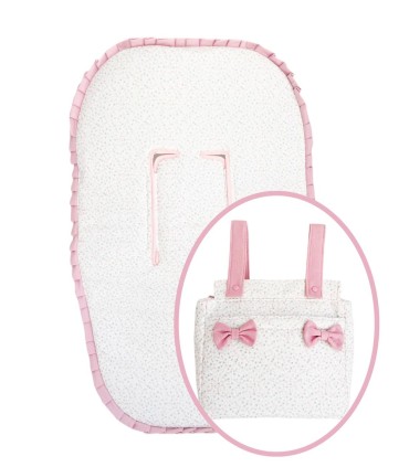 Funda de silla zahara rosa