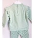 Conjunto legging familia patos verde