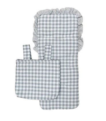 Pack funda volante y talega gris