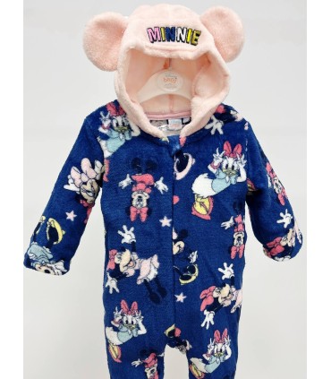 Pijama buzo Minnie Deisy azul