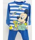Pijama algodón Mickey azul