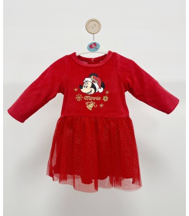 Vestido Minnie navideño