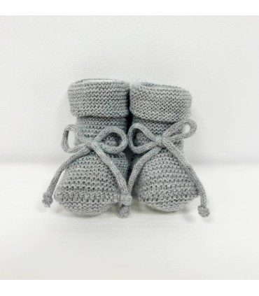 Patuco lana (de 0 a 6 m) gris