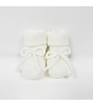Patuco lana (de 0 a 6 m) blanco