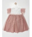 Vestido infantil Skye rosa