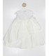 Vestido infantil Skye volante beig