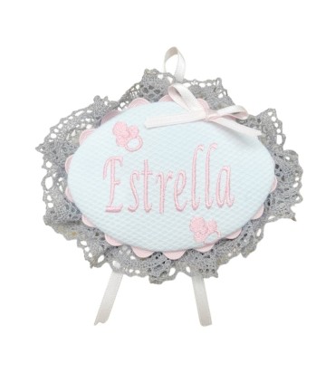 Broche chupetes fondo blanco