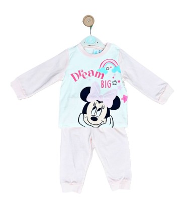 Pijama algodón Minnie rosa
