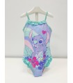 Bañador Lilo y Stitch verde malva