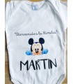 Personalización para bodi con muñeco de disney bebé