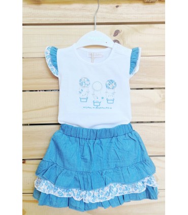 Conjunto falda friends