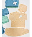 Conjunto hilo Tulipán salmón