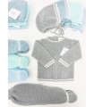 Conjunto hilo Girasol gris