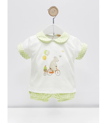 Conjunto camiseta y pantalón corto colección bailarina