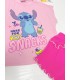 Conjunto lilo & stitch rosa