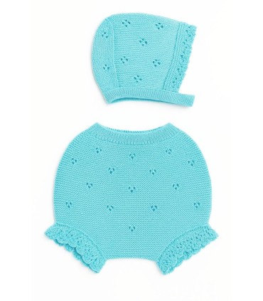 Pack braguita y capota volante agua marina