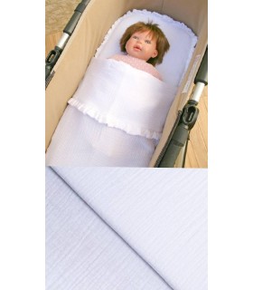 Sábana para capazo tejido muselina