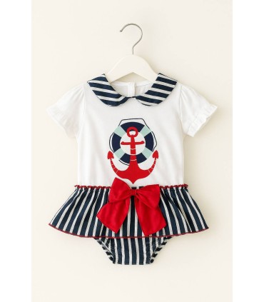 Conjunto niña Ancla