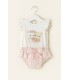 Conjunto niña Ositos rosa