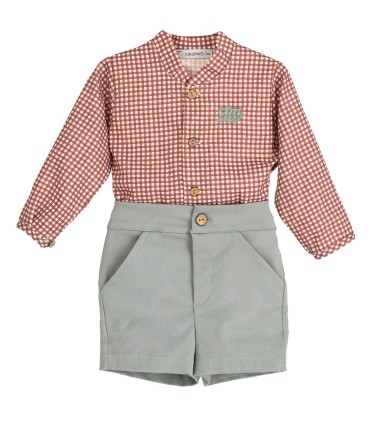 Conjunto camisa y pantalón siroco