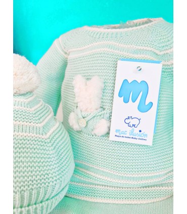 Conjunto lana 3 pzs Rabbit Moonlight ambrosia