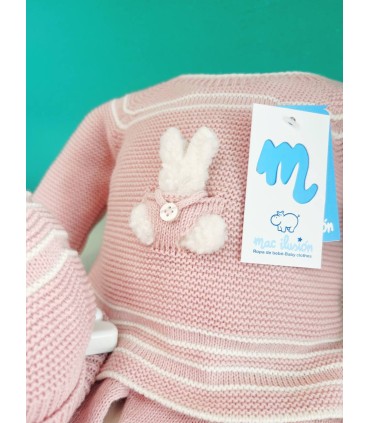 Conjunto lana 3 pzs Rabbit Moonlight vintage