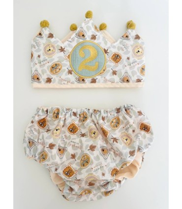 Conjunto cumpleaños Safari