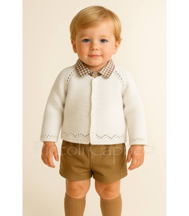 Conjunto con tirantes Purpurina