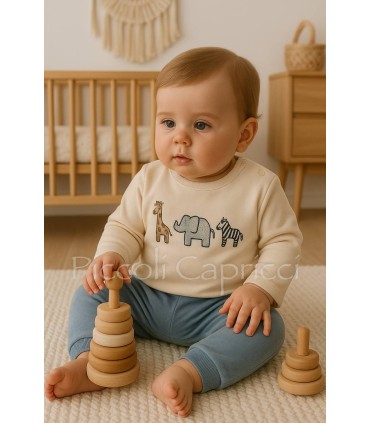 Conjunto sport zoo blue bell