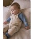Peto bebe safari con camiseta blue bell