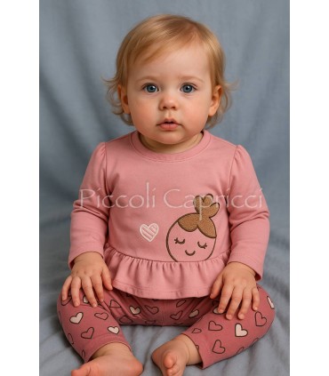 Conjunto malla y sudadera muñeca borreguito