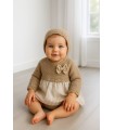 Jesusito con braga y capota Pradera camel