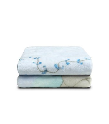 Manta cuna Dumbo azul