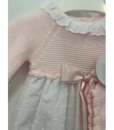 Batón de bebé plumeti rosa bebé