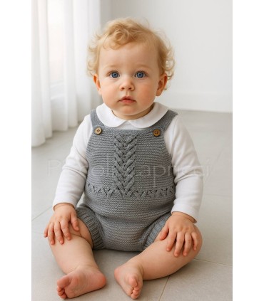 Peto de lana Jerez gris