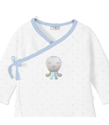 Set recien nacido pulpo celeste