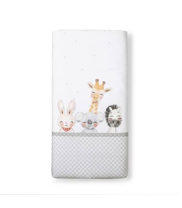 Edredón con chichonera safari