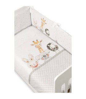 Edredón con chichonera safari