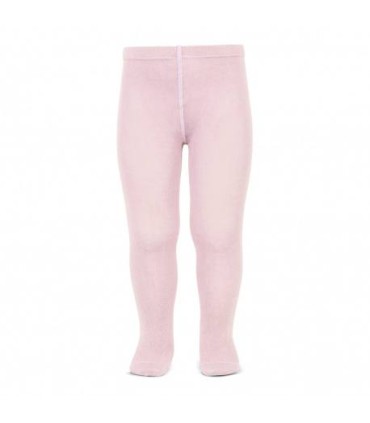 Leotardo bebé liso de licra rosa bebé