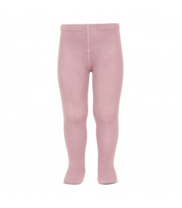 Leotardo bebé liso de licra rosa palo