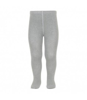 Leotardo bebé liso de licra gris