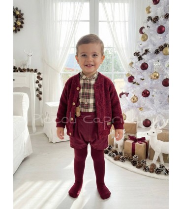 Conjunto camisa, tirantes y pantalón Boreas