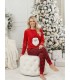 Pijama papá Noel mujer