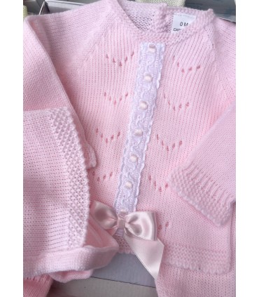 Conjunto lana Lazada rosa