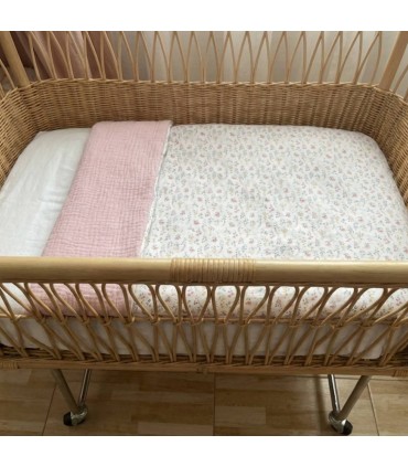 Colcha mini cuna reversible