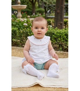 Conjunto Flower verde