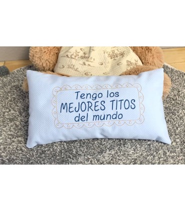 Cojín TENGO LOS MEJORES...DEL MUNDO
