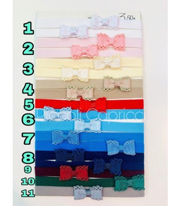 Pasada con moña puntilla